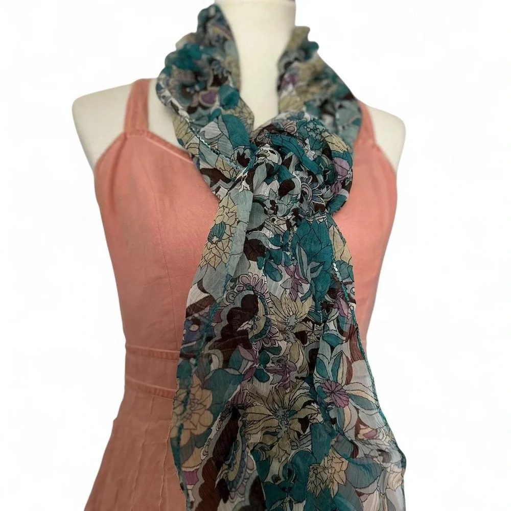 Sanskritik vintage scarf